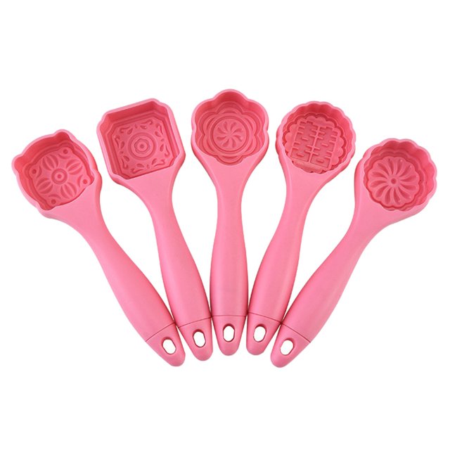 Mooncake Mold Non Stick Mooncake Mold Kit Chinese Mooncake Press Household Baking Tools for Ice Skin Mooncake Cake Printing