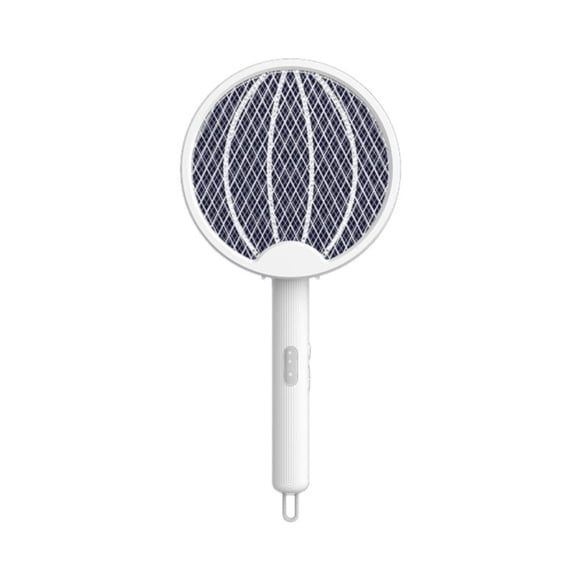 pdqouc Electric Fly Swatter Type C Rechargeable Swatter Foldable Handheld and Auto Mode Powerful Instant Bat for Indoor Outdoor Camping