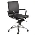 thumbnail image 1 of Eurostyle Gunar Pro Low Back Office Chair in Black/Chrome, 1 of 4