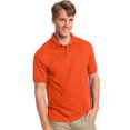 thumbnail image 1 of Hanes Men's Cotton-Blend EcoSmart Jersey Polo - 054X, 1 of 1