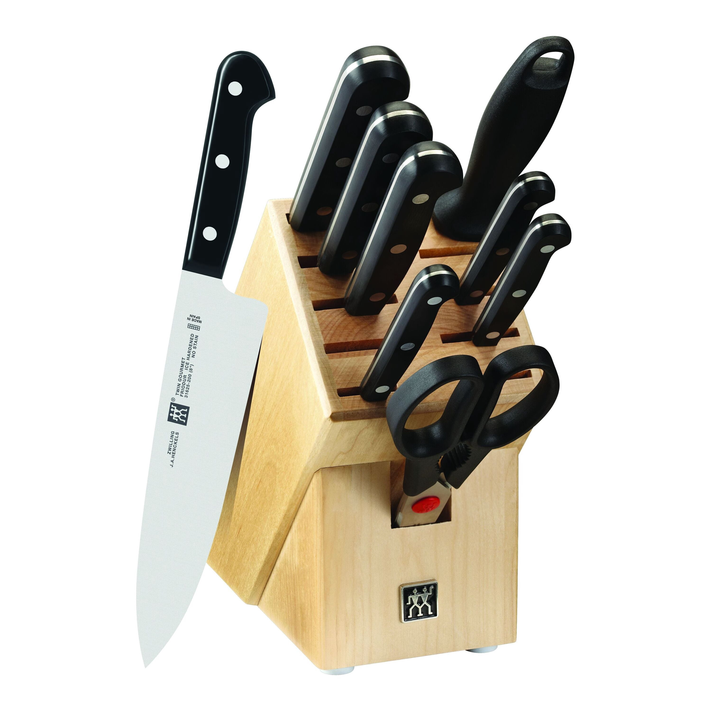 ZWILLING TWIN Gourmet 10 Piece Knife Block Set