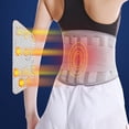 thumbnail image 4 of SuoKom Removable Self-Heating Magnetic Support Brace Adjustable Pain Relief Back Waist Support Lumbar Brace Belt, 4 of 8