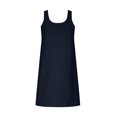 thumbnail image 4 of QIPOPIQ Robe Camis Sans Manches à Col Rond pour Femme Été Nouvelle Couleur Unie Ample et Confortable Robe Décontractée à Bretelles avec Bretelles Suspendues Robe à Col Rond Liquidation, 4 of 5