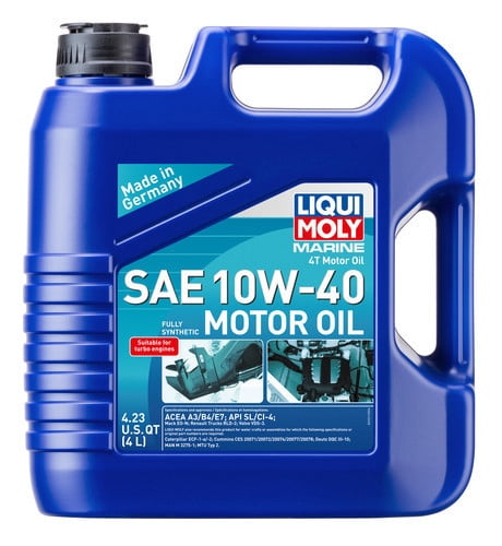 Liqui Moly 20508 4L 10W-40 Marine 4T Motor Oil