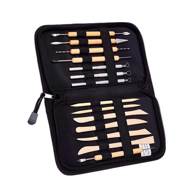 tredstone 14pack/lot Wide Application Polymer Clay Tools For Handcraft And Pottery Sculpting Carving Tool Set