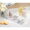 thumbnail image 2 of Mainstays 3-Compartment Clear Cosmetic Organizer Tray, 2 of 4