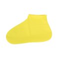 thumbnail image 4 of Unisex Waterproof Disposable Elastic Latex Boot Cover Rain Snow Non-slip Shoe Covers - Size M(Yellow), 4 of 5