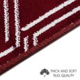 thumbnail image 3 of Plaza Collection Contemporary, Cozy, Vibrant and Soft Stair Tread Mats & Rugs, 9'' x 28'', 3 of 5