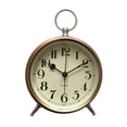 thumbnail image 1 of Hometrends Copper Pocketwatch Tabletop Alarm Clock, 1 of 4