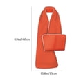 thumbnail image 3 of Adult Waterproof Bib For Elderly Oil And Drools Resistanting Dining Scarf, 3 of 6