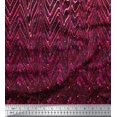 thumbnail image 3 of oneOone Cotton Flex Fabric Waves Panel Print Sewing Fabric BTY 40 Inch Wide, 3 of 3