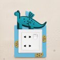 thumbnail image 2 of Watertproof Light Switch Socket Protective Cover Cartoon Wall switch protective cover Sticker Wall Switch Panel Decoration, 2 of 7
