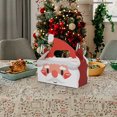 thumbnail image 4 of Christmas Gift Box under $5! CQCYD Christmas Gift Box for Cookies and Cakes, 4-Piece Handheld Packaging Set, Holiday Treat Box, Festive Present Wrapping for Holiday Baking, 4 of 6