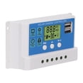 thumbnail image 3 of Solar Panel Charge Controller,PWM Solar Charge Controller Solar Panel Intelligent Regulator PWM Solar Charge Controller Regulator Solid Performance, 3 of 8