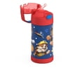 thumbnail image 3 of Thermos Kids Stainless Steel Vacuum Insulated Funtainer 12 Oz Water Bottle with Flip up Straw, Paw Patrol, 3 of 8