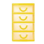 ZZkhGO Plastic Desktop Drawer Organizer, Removable Drawers Small Objects Case, Beads Jewelry Keys Storage Box for Office Desk Home Makeup