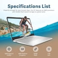 thumbnail image 2 of HP 14" FHD IPS Laptop for Business and Student, AMD Ryzen 3 3250U Processor, 32GB RAM, 1TB PCIe SSD, AMD Radeon Graphics, HD Webcam, Wi-Fi, Bluetooth, Windows 11 S, Silver, 32GB Hotface USB Card, 2 of 7