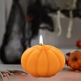 thumbnail image 4 of PEONAVET Halloween Pumpkin Candles Fall Pumpkin Shaped Scented Candle Cute Handmade Pumpkin Natural Candle Gifts for Thanksgiving Halloween Party Supplies, 4 of 6