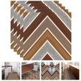 thumbnail image 3 of 5pcs PVC Waterproof Tile Stickers Floor Decals Office Floor Decals Home Supplies, 3 of 7