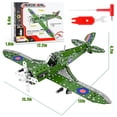 thumbnail image 3 of LOVEVER331 -Piece Kit de Construction en Métal Modèle de Voiture Jouet Éducatif Âges 8-12 Vert, 3 of 9