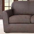 thumbnail image 3 of CHOK 2024 Ultimate Stretch Leather Housse de Sofa 4 Pcs Selle Vieillie, 3 of 7