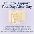 thumbnail image 3 of SafeStep Changing Table with Left Stairs - Durable Wood Changing Table for Childcare, 3 of 9