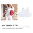 thumbnail image 3 of Fencing Chest Guard Lightweight Breathable Adjustable Strap Men Fencer Breast Protector for Soccer Baseball Rugby, 3 of 7