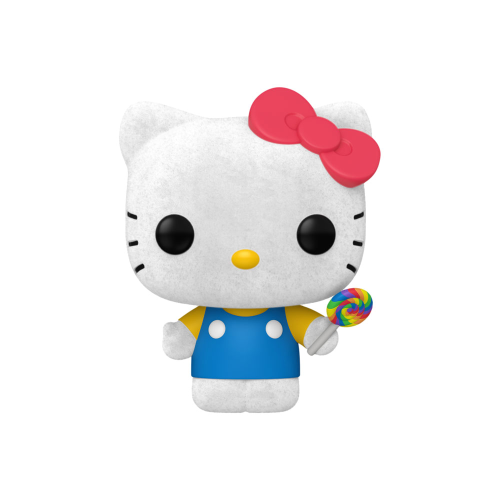 Funko Pop! Sanrio: Hello Kitty with Lollipop (Flocked) Vinyl Figure