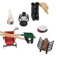 thumbnail image 1 of Tachiuwa 1/12 Dollhouse Farming Tools Craft Mini Garden Plant Tool DIY Scenery Layout, 1 of 9