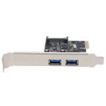 thumbnail image 4 of PCIE Expansion Card USB3.0 5Gbps HighDpeed Transmission TwoPort Desktop Computer Slot Adapter, 4 of 14