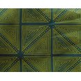 thumbnail image 4 of oneOone Georgette Viscose Fabric Dot & Triangle Block Print Fabric By Yard 42 Inch Wide, 4 of 4