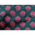 thumbnail image 4 of oneOone Cotton Poplin Fabric Floral Block Printed Craft Fabric BTY 56 Inch Wide, 4 of 4