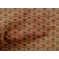 thumbnail image 4 of oneOone Cotton Poplin Rust Brown Fabric Florals Craft Projects Decor Fabric Printed By The Yard 42 Inch Wide, 4 of 4