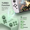 thumbnail image 3 of CNKOO Manette Switch Sans Fil Switch Pro Manette Compatible avec Nintendo Switch/Lite/OLED avec Joystick Réveil Double Turbo Vibration -, 3 of 7