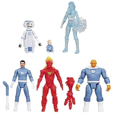 Marvel Studios The Fantastic Four Epic World of Action Marvel’s First Family Collection 6-Figure Set