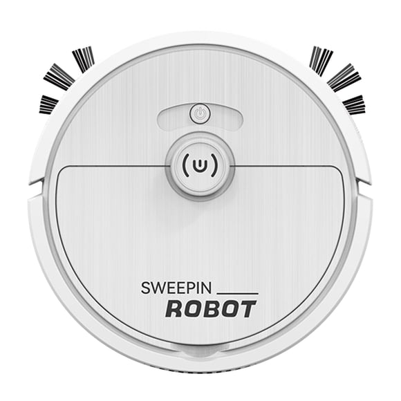 Robot Vacuum Cleaner with Sweeping Suction and Mopping | Automatic Smart Robotic Vacuum for Hard Floors Carpets Pet Hair