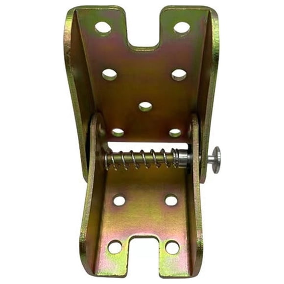 tumgatte Foldable Table Leg Hinge 90 Degree Self-locking Foldable Invisible Bed Leg Connection Bracket Clearance