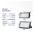 thumbnail image 3 of 4pcs/lot 50W 100W Led Flood Light AC Outdoor Floodlight Spotlight IP65 Waterproof LED Street Lamp Landscape Lighting ,Extraordinary Performance, 3 of 7