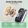 thumbnail image 2 of VEATOOL Wireless Lavalier Mini Microphone,USB-C Noise Canceling Lapel Lavalier Mic,Clip-On Mic with 45H Charging Case for Video Recording(2 TX + 2 RX), 2 of 9