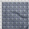 thumbnail image 4 of oneOone Polyester Lycra Dusty Blue Fabric Abstracts Sewing Material Print Fabric By The Yard 56 Inch Wide, 4 of 5