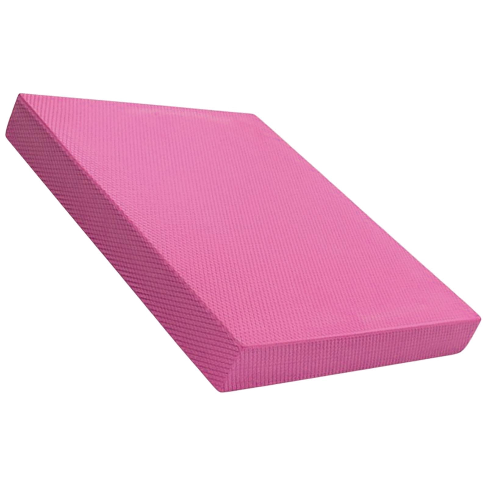 Coussin en Mousse de Réadaptation de Stabilité pour Exercice de Yoga Adultes Enfants P Rose