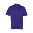 thumbnail image 3 of Adidas Mens Performance Polo, 4XL, Collegiate Purple, 3 of 3