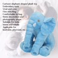 thumbnail image 4 of Stuffed Toy Throw Pillow Soft Elephant Stuffed Toy Funny Portable Safe for Bedroom, 4 of 8