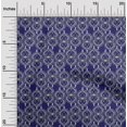 thumbnail image 1 of oneOone Georgette Viscose Fabric Swirl Block Printed Craft Fabric BTY 42 Inch Wide, 1 of 4