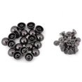 thumbnail image 1 of 20pcs Métal Snap Attaches Champignons Boutons pour Rivets en Cuir de Champignon Rivets en Cuir Boutons Pression Boutons-Pression, 1 of 8