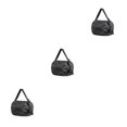 thumbnail image 3 of Wweixi Polyester Foldable Storage Bags For Travel Pack Smart Travel Light Waterproof Space-saving Beach Bag black pantherpattern 3Set, 3 of 6