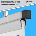 thumbnail image 4 of Adir 6036 Adir Pinces de Suspension de Fichier de 30 Po - Pack de 6, 4 of 4