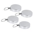 thumbnail image 1 of Porte-clés Anti-Perte, 5 cm Porte-Clés Tout en Métal Facile en Métal Anti-Vol Porte-Clés Rétractable Anti-Vol Valeur Exceptionnelle, 1 of 14