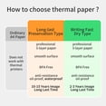 thumbnail image 2 of Printing paper,Paper Compatible With Picture Receipt Pdf Quick- Picture Receipt Printer Quick- Picture Compatible With A40 With A40 Thermal A40 Thermal Printer Pdf File Printer Wyan, 2 of 7