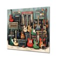thumbnail image 2 of Designart "Rural Melodies Jukebox Jamboree Shades of Grey" Jukeboxes Metal Wall Art, Grey Metal Wall Decor, Modern Metal Art Decor For Entryway - 36x36 Inch, 2 of 6